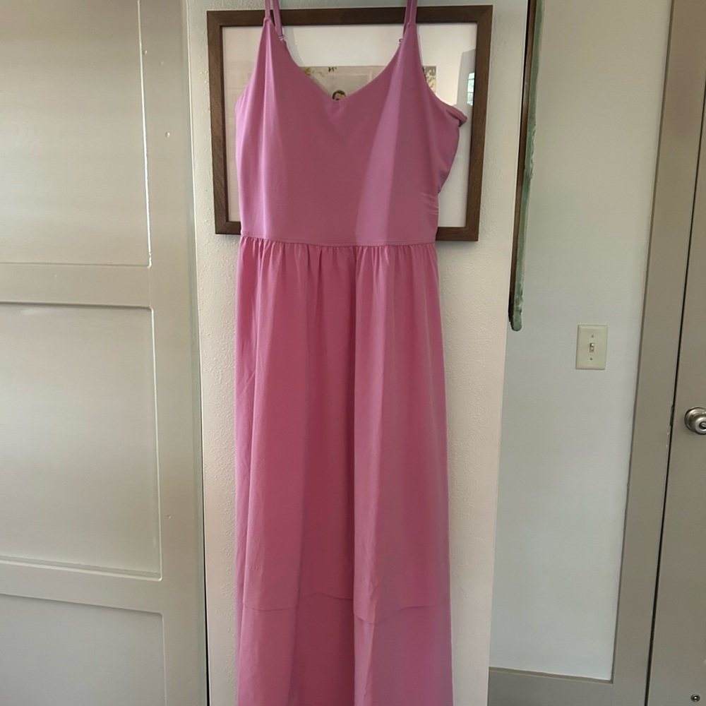 Athleta Pink Maxi Dress